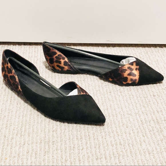 Black and leopard flats - Picture 2 of 9